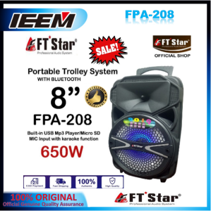 Megapro FTStar FPA-208 Portable Bluetooth 8 Speaker High Sound Quality