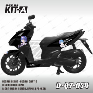 Decal Sticker Motor New Vario 160 MOTIF ANIME D-Q7-009 Q7-043 Q7-044 Q7-045 Q7-046 Q7-053 Q7-054