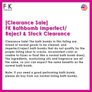 FARISKA l GIANT Ball l BUBBLE Bath Bomb l 240g