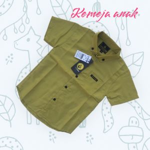 Kemeja polos Anak Laki Laki Terbaru Umur 1-13 tahun Kemeja Polos Anak Distro Terlaris