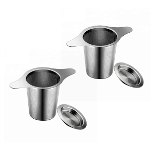 Large Teas Infuser Basket with Double Handle Fine Meshes Teas Filters Teas Strainer For Clear And Flavorful Teas Experience
