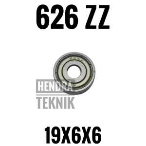 BALL BEARING 607rs / 608rs / 626rs / 627rs / 628rs / 629rs / 6000rs / 6001rs / 6002rs / 6200rs / 6201rs / 6202rs / 6203rs / 6300rs / 6301rs / 6302rs LAKER 2RS / ZZ KLAKER MESIN LAHER POWER TOOLS LAHAR BEARING BESI
