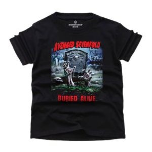( Kaos Anak ) Monstahopkids Kaos Anak Laki-Laki Perempuan Motif BAND MUSIK AVENGEN SEVENFOLD Bahan 24s
