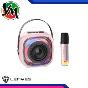SPEAKER LENYES BLUETOOTH S226 RGB LED Light Wireless Speaker + Microphone Karaoke Bluetooth 5.3 Mini Portable
