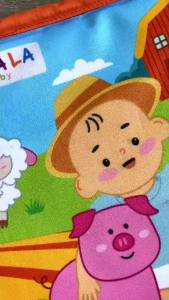 Đồ Chơi Vải The Animals On The Farm/jungle Đa Tương Tác Lật Mở Sột Soạt Thú Vị