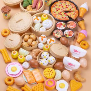 【COD】Childrens Kitchen Toy Set Food Cooking Toy Set Steamer Cooking Breakfast Educational Toy Christmas Gifts