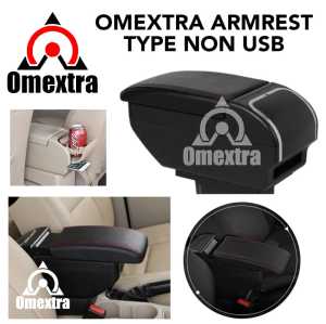 Armrest Box USB Khusus New Honda Jazz - Console Box FIT JAZZ 2007 bwh