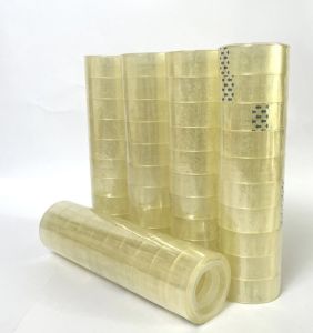 Băng keo trong văn phòng ( cây 10 cuộn bản rộng 1.8cm dài 18yar )