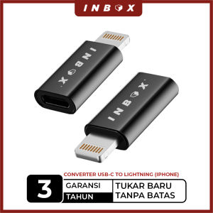 INBOX Converter Type C to Lightning iPhone Adapter OTG Connector Adaptor USB-C Premium