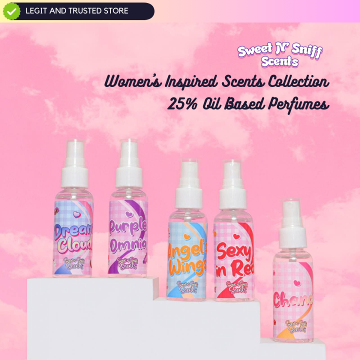 Sweet N Sniff Womens Classic Perfume Collection 25% Oil Based