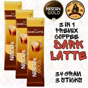 Nescafe Gold - 3in1 Dark Latte - Instant Coffee Drink
