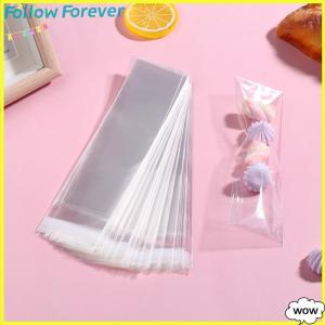 【Follow】【New Arrived】 COD ถุงขนมยาวปิดผนึกในตัว100ชิ้นถุงขนม5x20ซม. ถุงเเพรทเซลถุงปิดผนึกได้สำหรับบรรจุลูกอมของขวัญที่ชอบ