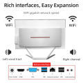 AIODIY All in one PC Computer set i3 /i5 /i7 8G/16G RAM 128G/256G/512G SSD for online courses /Office /PC full set of 24 inch monitor. 