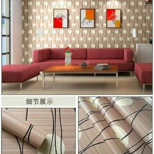 Wallpaper Sticker Dinding Tembok Walpaper Stiker Ruang Tamu Kamar Tidur 3d Dandelion Coklat Gm551