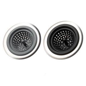 Grade Silicone Drain Sewer Hair Catcher Stopper Removable Floor Drain Cover Kitchen Tool Enduring