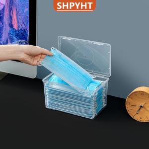 [COD] SHPYHT SPORTS Mask Storage Box Wet Tissue Box Baby Wipes Dispenser Holder Household Dust-proof Tissue Box With Lid Kitchen Seal Container