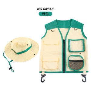 【Ready Stock🇲🇾】Safari Explorer Zoo Keeper Role Play kids Costume儿童户外探险家服装马甲帽子儿童露营装备角色扮演- 261/262