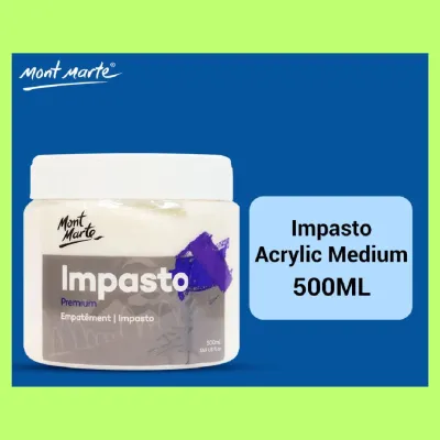 Mont Marte Impasto Premium 500ml/Modelling Paste 500ml (16.9 US fl.oz)