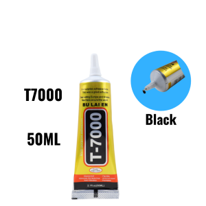 T7000 Glue Black Adhesives for Screen Repair Sticky Glue for iPhone Repair Screen Tablet Glass Frame Repair Liquid Glue