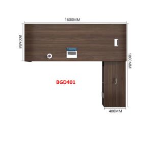 Bàn giám đốc gỗ MDF đơn giản phong cách hiện đại BGD401 - NỘI THẤT LẮP RÁP VIENDONGADV