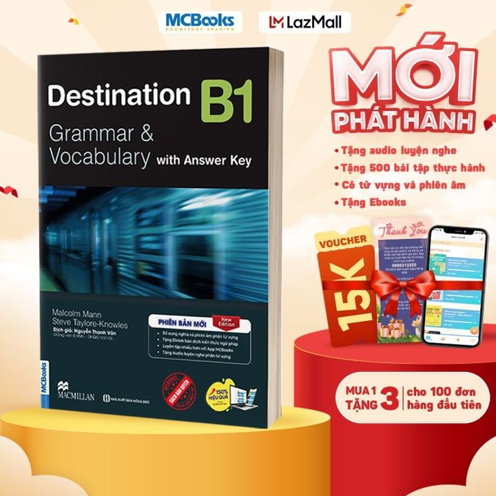 Destination B1 Grammar and Vocabulary Phiên Bản Không Kèm Đáp An