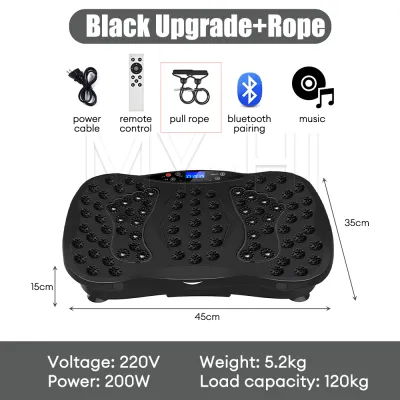 MY-HI Vibration machine Slimming machine Fat removing machine Lazy Weight loss at Home Fat burner machine Quiet and beautiful
