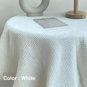 Table Cloth Background Cloth Decoration Cafe Waffle Tablecloth