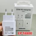 Samsung ADAPTOR Fast Charging 25 Watt USB C To C Original For Samsung Galaxy M14 4G, M15, M22, M23, M31s, M32, M33, M34 5G, M35, M51, M52 5G, M53, M54, M62, Note10, Note 10 5G, Note 10 Lite, Note 20, Note 20 5G, Note20 Ultra 5G, S21 5G , S21+ 5G , S20 FE. 