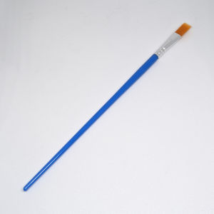 CODMALL Kuas lukis detailing kuas cat sepatu Kuas Lukis Kecil Liner & Flat Handle Biru Kuas Melukis Anak S138