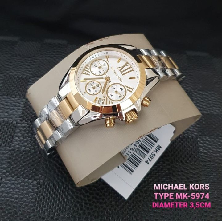 Jam tangan mk deals rose gold