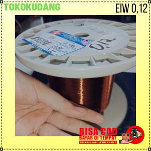 Kawat Tembaga Email EIW SUPREME 012 mm Gulung Rewinding Trafo Tamiya Elektromotor Spull Bisa COD