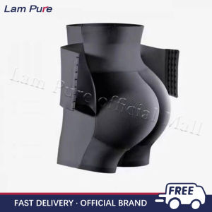 Lam Pure High Waist Abdominal Underpants Female Fake Butt Butt Lifting Pants Hip Pads Belly Belt