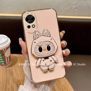 New Phone Case Huawei Nova 13 Pro 13i Nova 13i Nova13i 13 Pro Hot Cute Cartoon Fashion Rabble Labbu Anti-fall Soft Casing with 360° Rotating Mirror Stand 2025