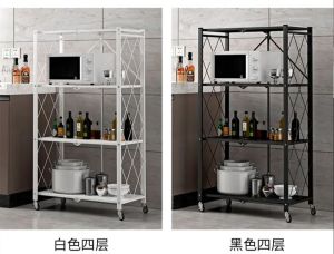 ชั้นวางของพับเก็บได้ ◻️3ชั้น4ชั้น5ชั้น ◻️ชั้นวางของ ชั้นเหล็ก ชั้นพับได้ ชั้นวาง ชั้นวางหนังสือ ชั้นวางของครัว ชั้นเก็บของ