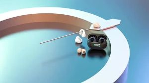 TZUZL X22 Wireless Headphones Bluetooth 5.3 Bone Conduction Earphones Earclip Design Touch Control Led Earbuds Sports Headsets