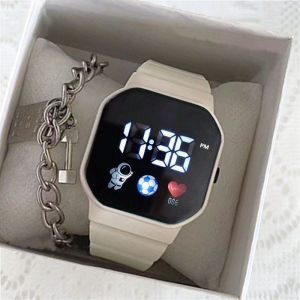 Unicorn Waterproof Electronic Watch Female Ins Good-looking Student Party Simple Fashion Minority Design Technology Sense Watch