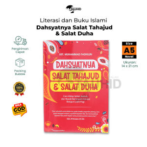 Buku Islami Dahsyatnya Salat Tahajud & Salat Dhuha -Buku Self Improvement Soft Cover