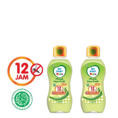 My Baby Kids Minyak Kayu Putih PLUS With CITRONELLA & EUCALYPTUS 150ml 90ml 60ml