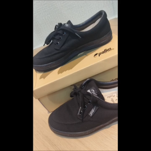 Mu Kasut Sekolah Hitam Pallas Jazz 407-001Bk/Student School Black Shoes/Kasut Sekolah Menengah/Secondary School