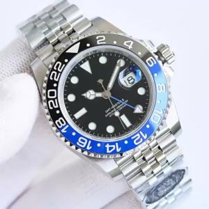 Hot-Selling GMT-Master II Cola Ring Watch Steel Band Submariner Yacht-Master Datejust Watch Fully Automatic Mechanical Waterproof Watch