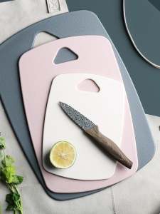 Bộ 3 Thớt Nhựa Nhà Bếp Kháng Khuẩn - Bộ Thớt Nhưa PP Để Bàn (Màu Ngẫu Nhiên)