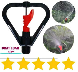SPRINKLER BUTTERFLY 1/2 " SEMPROTAN AIR MANCUR ALAT SIRAM KUPU KUPU