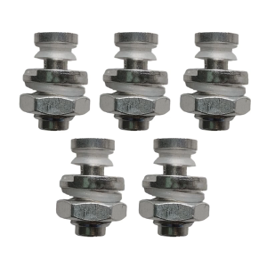 5Pieces Pressure Cooker Replacement Float Valves Set Replacement Floater Set Float Valves Set Stainless Steel Texture
