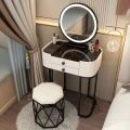 Dressing Table, Small Bedroom, Nordic Light Luxury, Minimalist Mini New High-end Dressing Table, Storage Cabinet, Integrated Table 5ORU. 