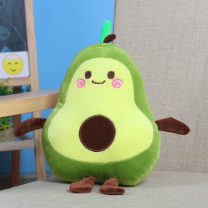 35-130cm Avocado Plush Plushie Avocado Pillow Big Kid Stuffed Toys for Children Cute Food Fruit Avocado Body Pillow Baby Doll Gift