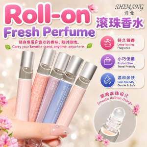 SHIMANG Perfume Fresh Rolling 🌸 诗芒滚珠香水 Minyak Wangi Segar Mudah Alih Portable Girl Smell Nice Cheap Fragrance