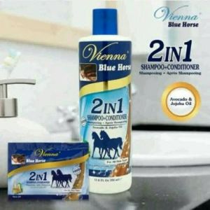 VIENNA SHAMPO + CONDITIONER 2IN1 BPOM - SHAMPO KUDA VIENNA 2IN1