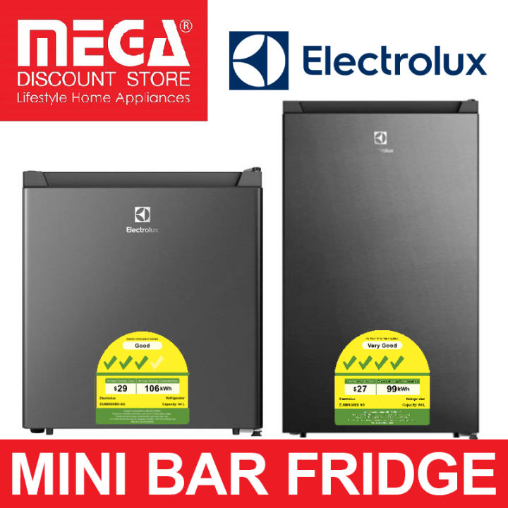 ELECTROLUX EUM0500BD 44L / EUM0930BD 90L MINI BAR FRIDGE (EUM0500BDSG