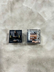 COMBO 2 Rơ le trong 4 chân 5 chân dùng trong ô tô 12/24v. Rơ le nhựa trong suốt