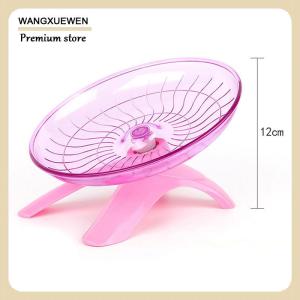 [COD] Pet Hamster Flying Saucer Exercise Squirrel Wheel Hamster Mouse Running Disc